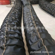 耐温帆布软啊连接防火风机软接头通风排烟伸缩风管水泥散装软布