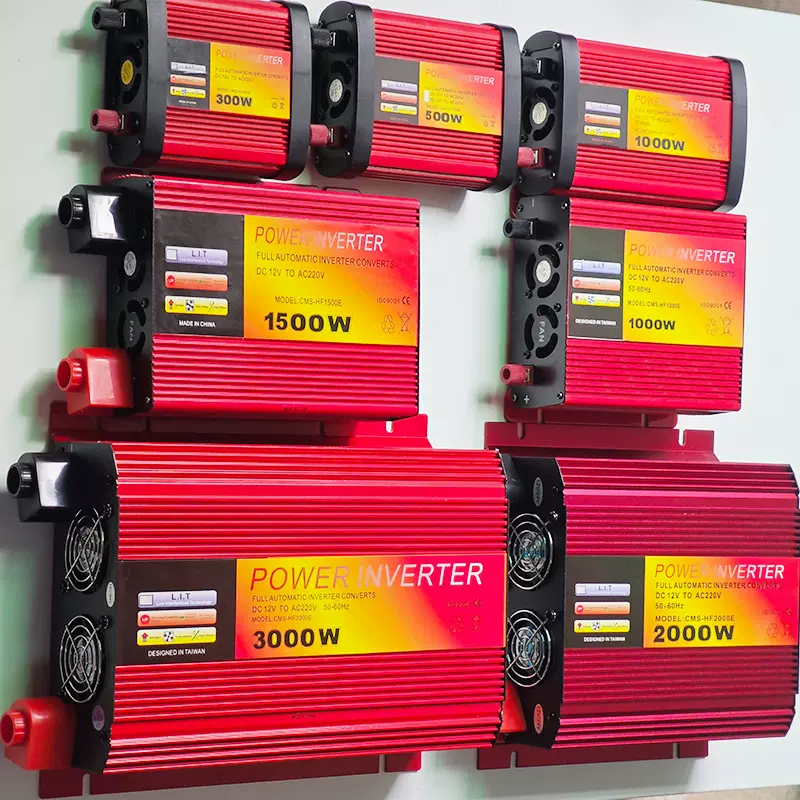定制车载逆变器12V24V修正弦波逆变器1000W2000W3000W电源转换器
