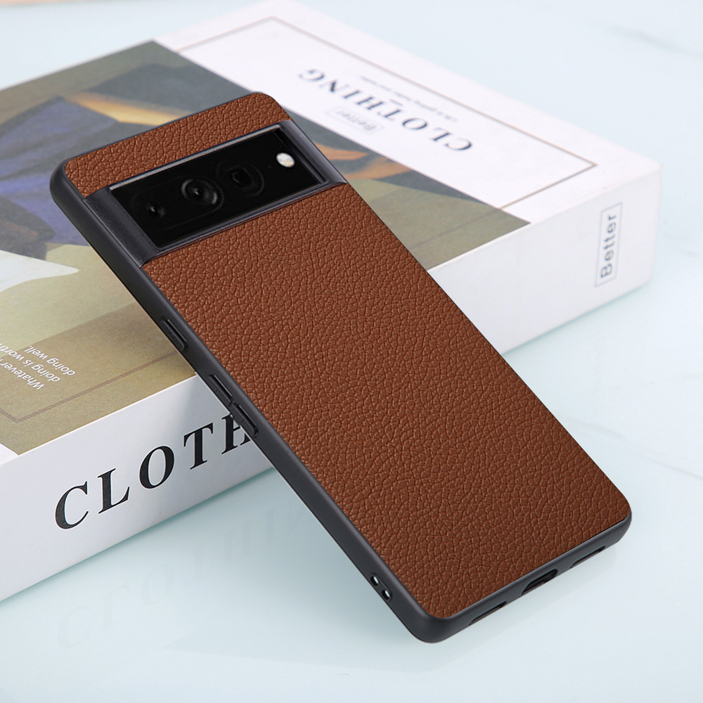 Litchi Pattern Synthetic Leather 8, 8 Pro, 7, 7 Pro Google Pixel Phone Case