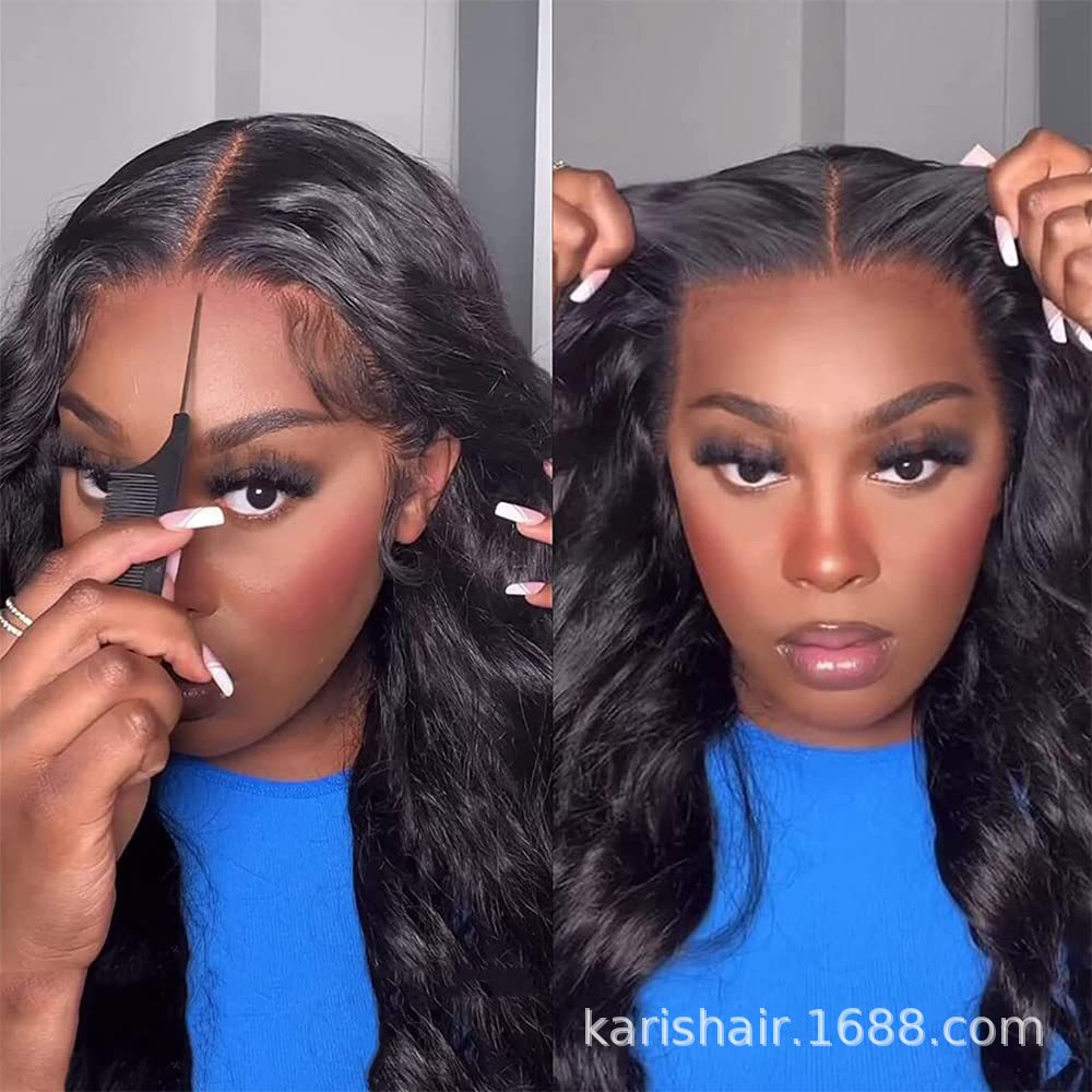 13x4 peluca sin cola peluca negro peluca cabeza cubierta desgaste para ir glueless frente encaje cabeza cubierta