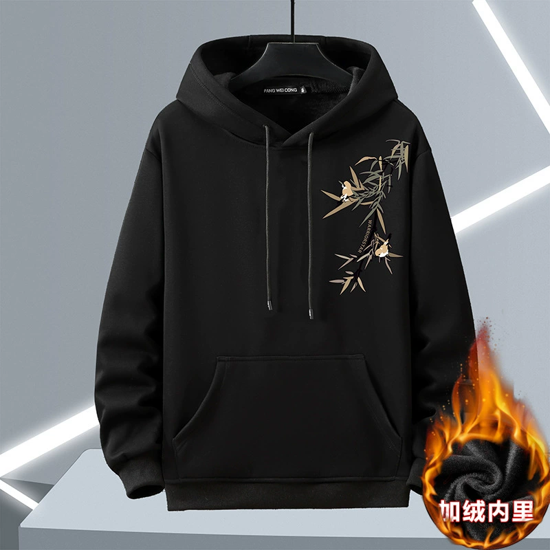 2024 новые удобрения увеличены с капюшоном с длинными рукавами