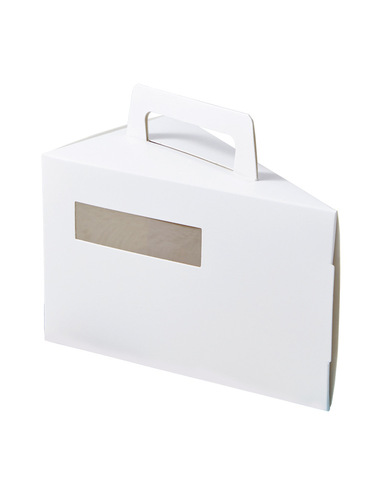 Mousse triangle sliced ​​Western cake cut into cartons Afternoon tea dessert packaging box Sandwich packaging box