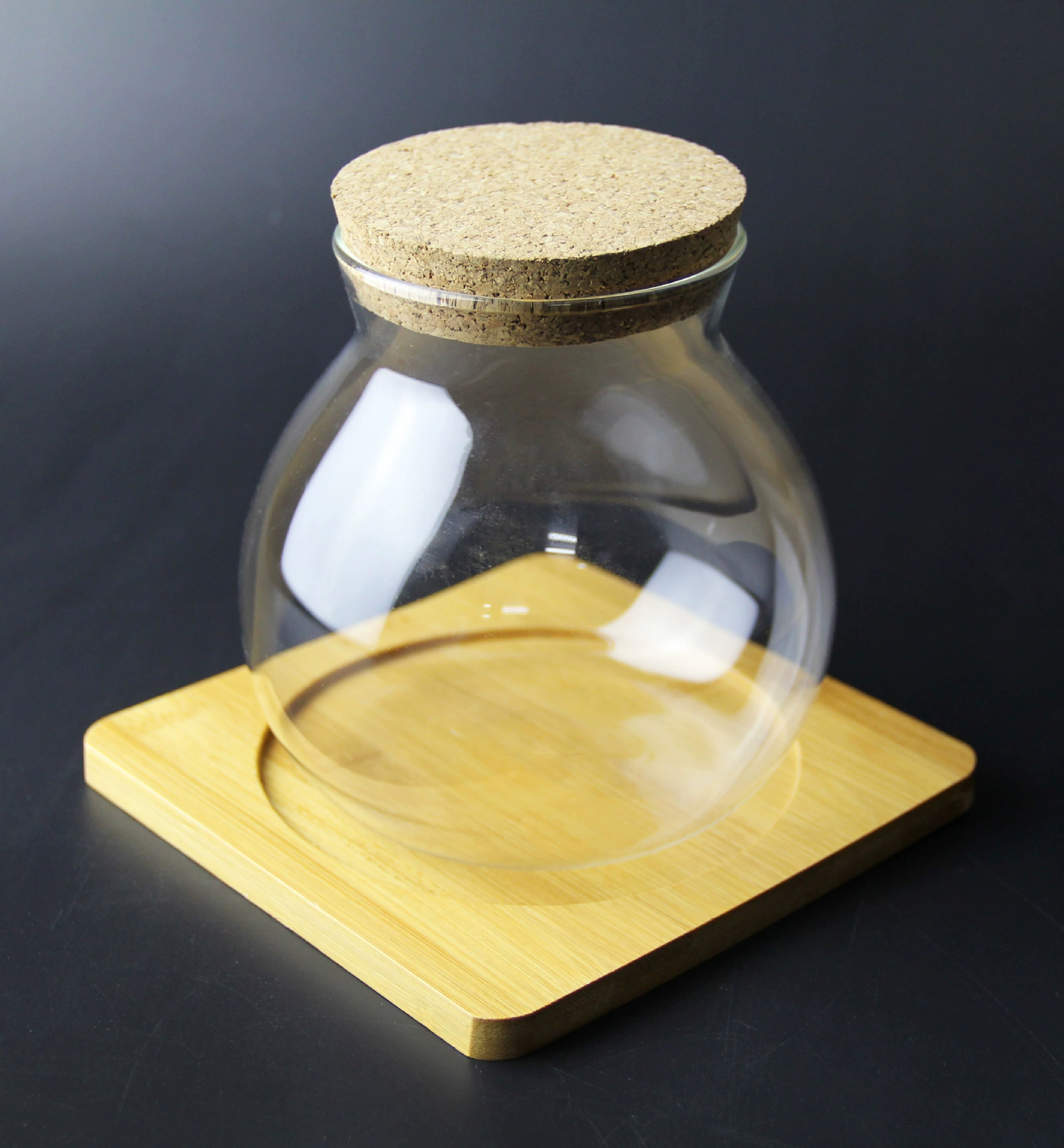 Микро пейзаж экологическая Бутылка пробка стеклянная бутылка мох DIY контейнер для изготовления с лампой пробковая стеклянная бутылка оптом стол