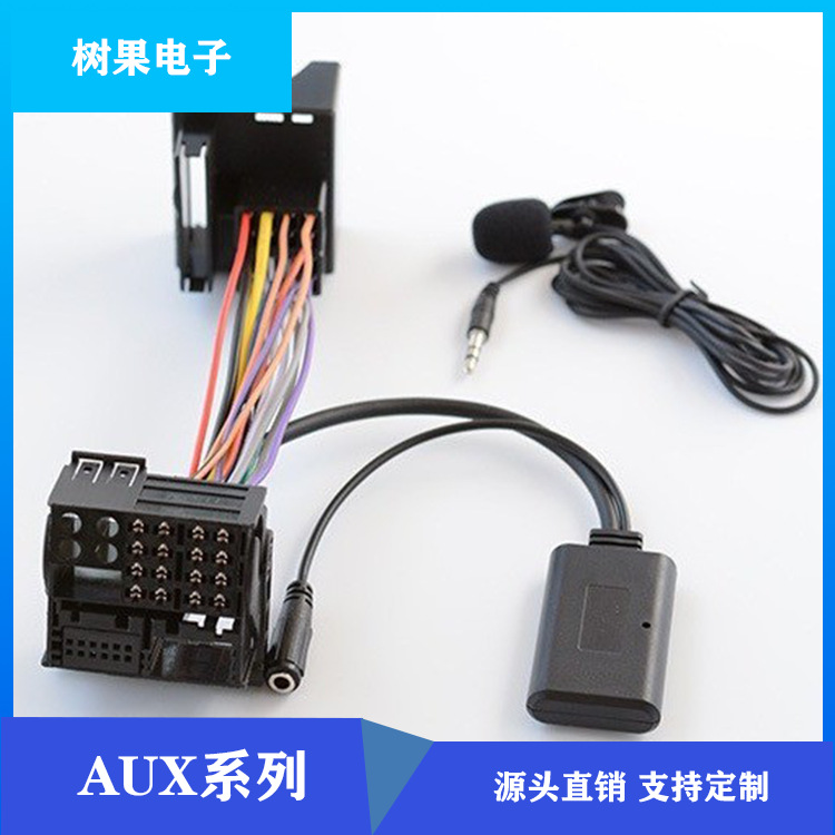 宝马INIONE COOPER E39 E53 X5Z4 E85 E86 X3 E83 AUXIN蓝 牙+MIC