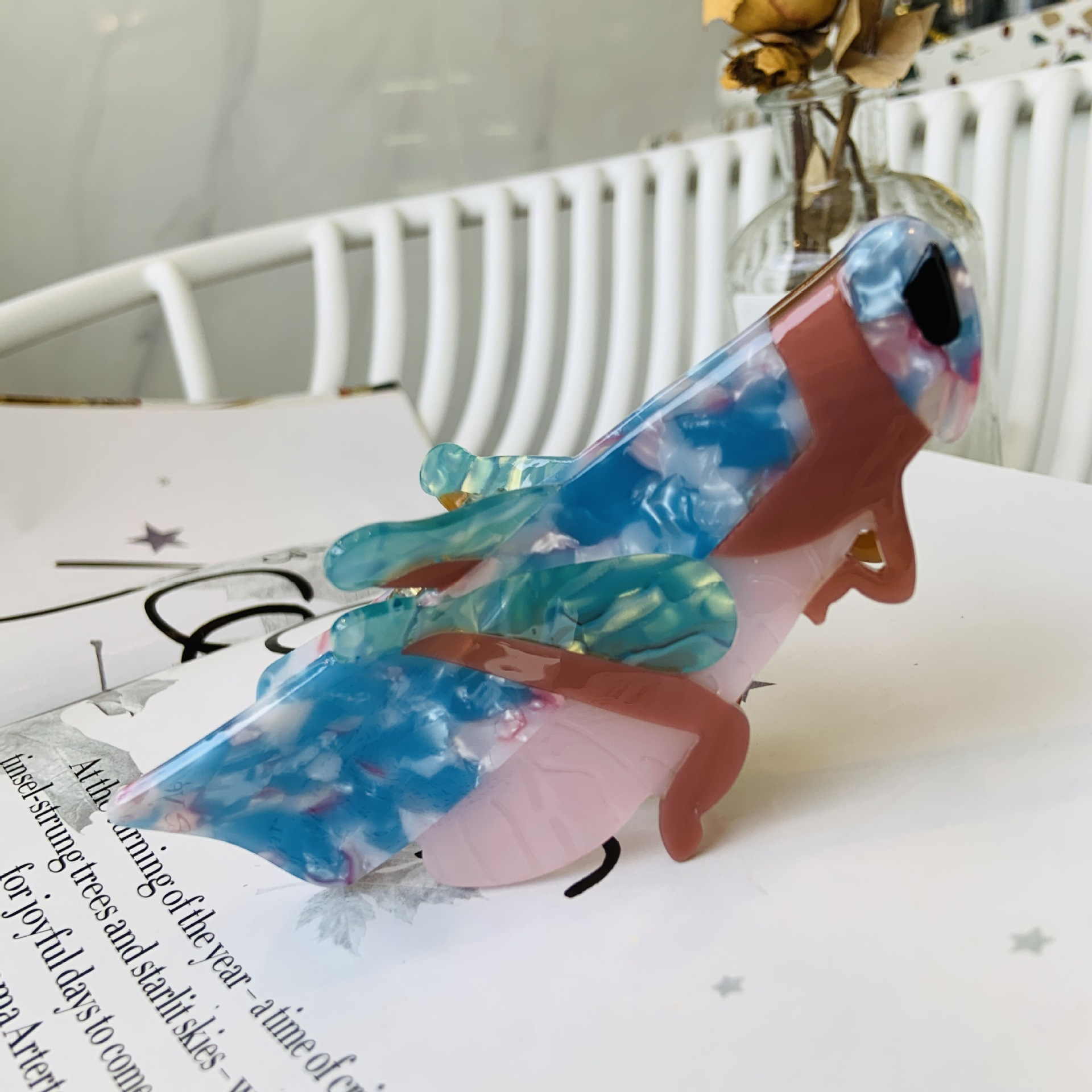 Neue Ozean Serie Essigsäure Clip Nischen Design Tier Pinguin Shark Clip Kreuz-grenze Großhandel Haar Zubehör Pony Clip_voghion.com