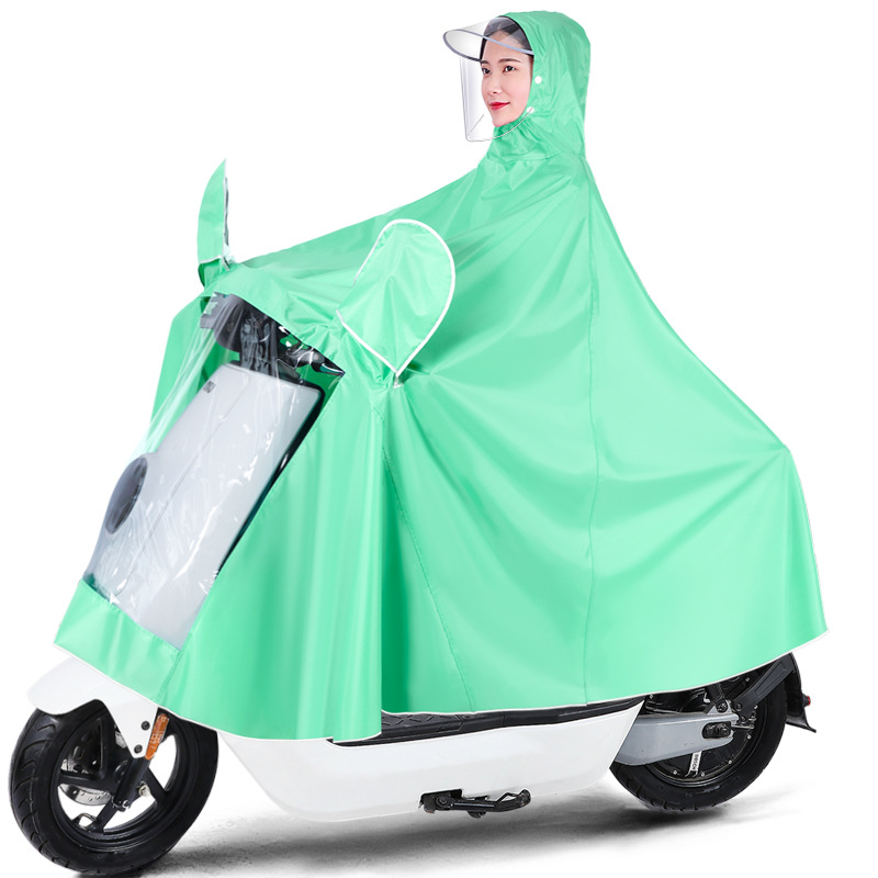 Impermeable para vehículos eléctricos, poncho largo para patinetes eléctricos, resistente y grueso, unisex, nuevo modelo 2025.