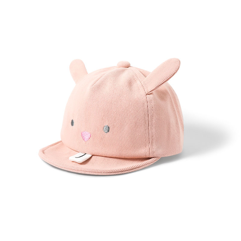 Sombreros infantiles otoño-invierno 2024 nuevo niño bebé sombrero de béisbol primavera- Otoño moda versátil sombrero de lengua de pato de niña