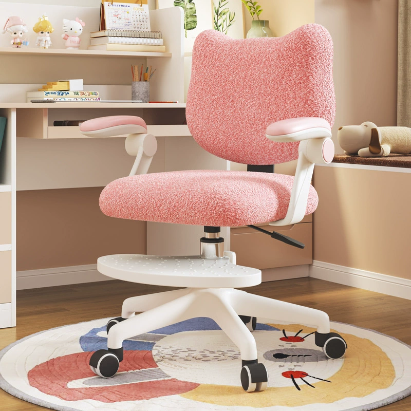 2025 новый письменный стул, подъемный вращающийся обучающий стул, настольный стул для общежития колледжа, простой стул для макияжа, вращающийся стул