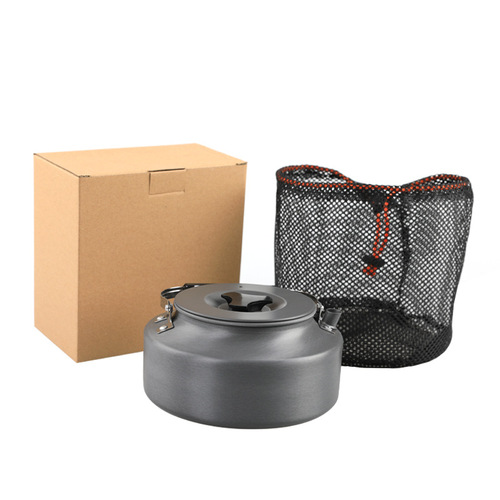 Aluminum alloy outdoor coffee pot, outdoor teapot, portable coffee, 1.6L large capacity kettle