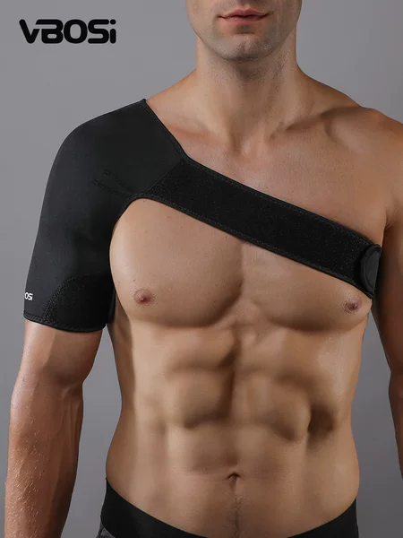 Vbosi Shoulder Pads Adult Sports Pressurized Shoulder Pads Warm Outdoor Cycling Basketball Volleyball Protective Gear Manufacturer Wholesale