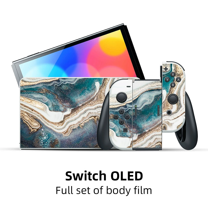 Suitable for Nintendo ns switch game console protective film stickers switch oled game console stickers