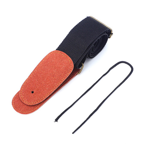 Folk Guitar with Strap Electric Guitar Bass Shoulder Strap for Men and Women Simple Guitar Strap Accessory Set Version