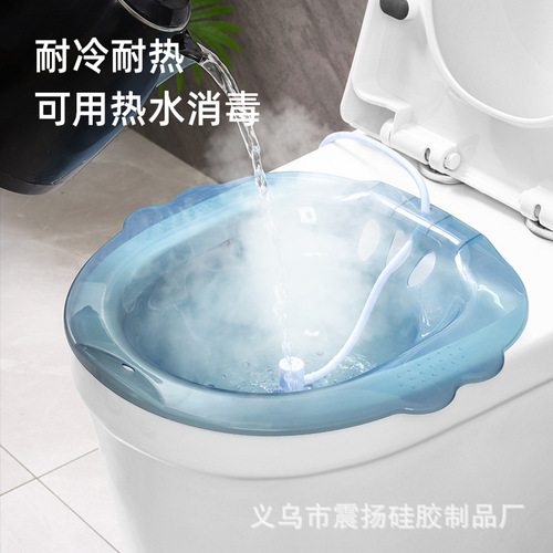 Transparent bidet for women, confinement care basin, elderly and pregnant women, butt washing artifact, toilet fumigation basin, direct supply from the manufacturer