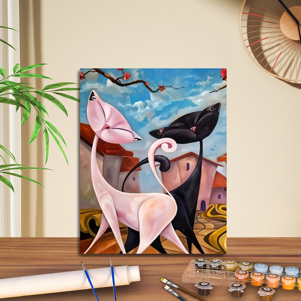 Transfronterizo jitdiy agente de pintura al óleo digital fabricantes al por mayor artesanal amazon pintura al óleo decorativa barraca de relleno