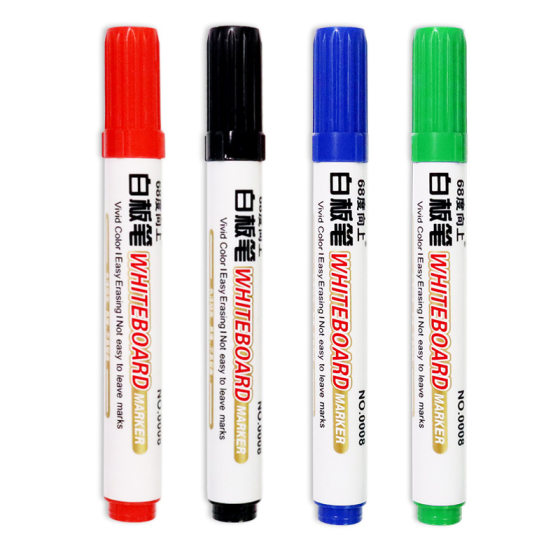 Erasable whiteboard pen for teachers water-based black children color red brush writing pen green wholesale free shipping