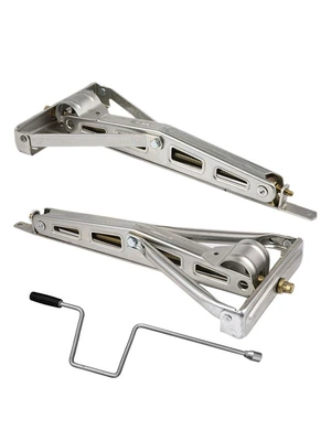 Trailer Rv Outrigger Support Leg 0kg Top Bracket Balance Stable Lift Camper Parking Support Leg Frame (Car jack)