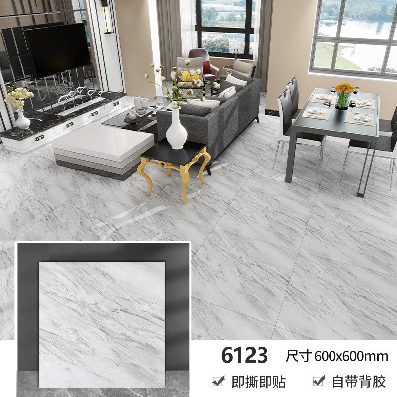 pegatinas de suelo de PVC autoadhesivas renovación doméstica esterradura antideslizante autoadhesiva pegatinas de suelo de azulejos imitables