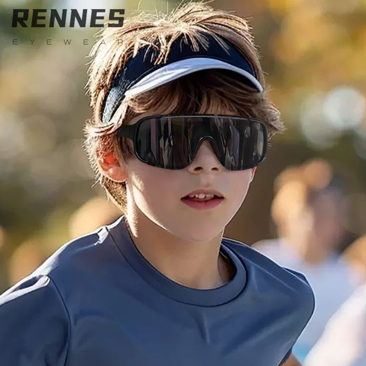 2024 nuevas gafas de ciclismo al aire libre para niños y niñas, gafas de protección solar a prueba de viento, gafas de sol de escalada de moda