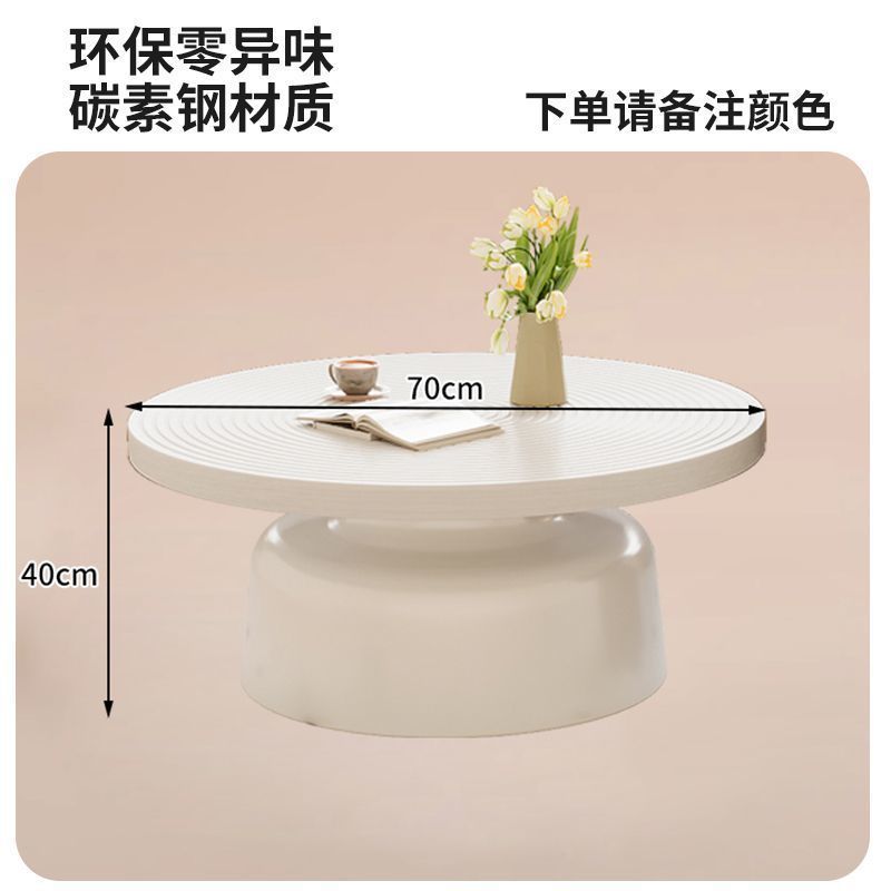 中古风实木茶几侘寂风法式复古家用客厅小户型设计师高级感茶台桌|undefined