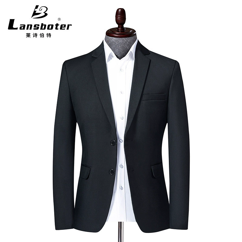 Мужская осенняя цветная классическая пиджак для отдыха, slim fit, корейский стиль