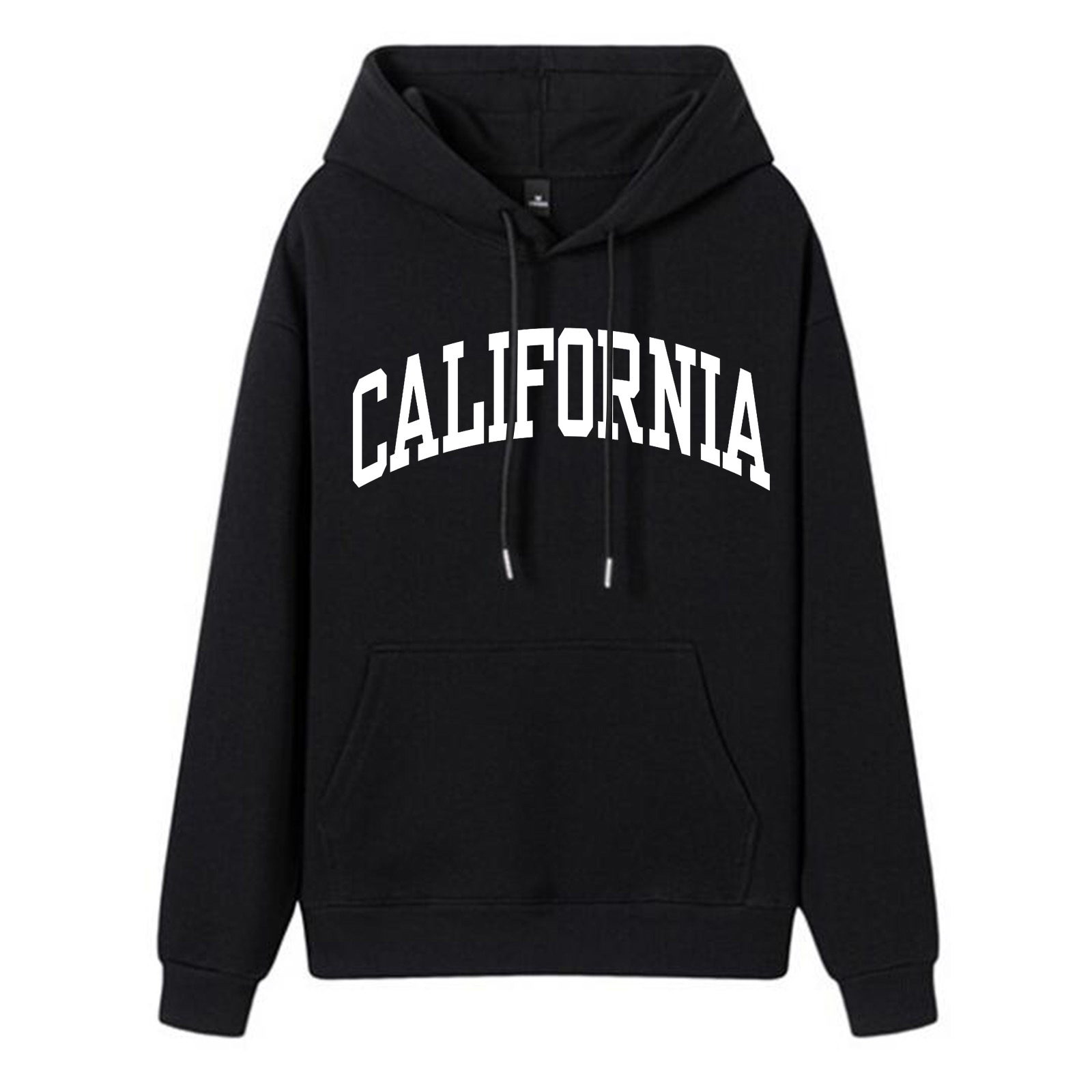 Estación independiente de comercio exterior de suministro transfronterizo CALIFORNIA impreso capucha con capucha manga larga otoño e invierno europeo y americano image 2