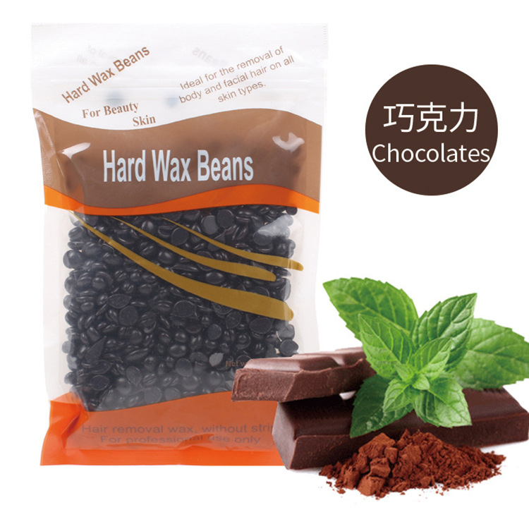Transfronterizo 100g cera de depilación ventas directas de fábrica de frijol sólido depilación sin papel cera de abejas cera dura partículas pequeñas de frijol