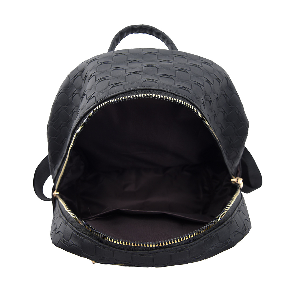 Comercio exterior al por mayor 2024 nuevas señoras PU mochila moda todo fósforo viajes de nicho bolso de mochila ligero