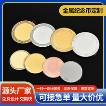 空白纪念币定制金属工艺纪念章跨境收藏企业周年礼品工艺纪念