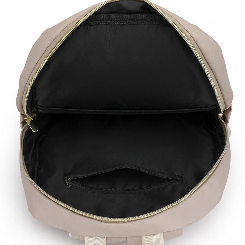 Mochila femenina 2024 nueva moda casual viajero mochila de tela Oxford bolsa de computadora mochila de estudiante universitario de gran capacidad