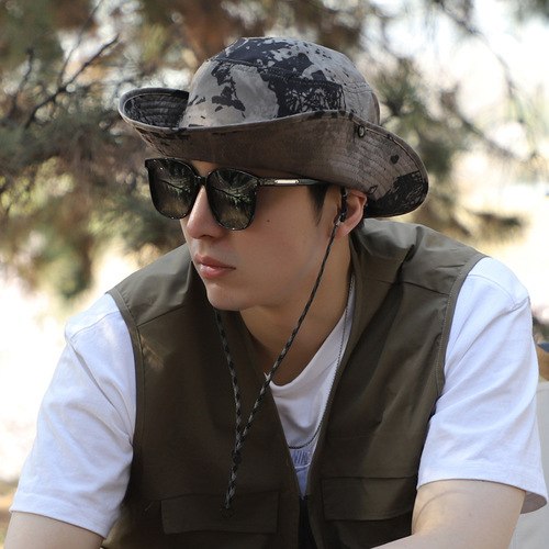 Large Head Size Fat Man Large Number Fishing Hat Hiking Casual Travel Sun Hat Men Summer Bucket Hat Quick Dry Thin