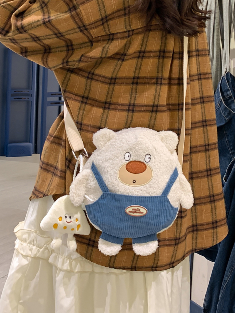 Bolso Mensajero Peluche Niñas - Regalo