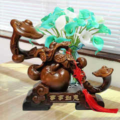 事事如意擺件工藝品新房樹脂裝飾品喬遷送禮公司店鋪開業禮品批發