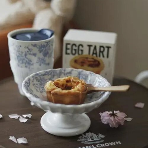 Hand-Painted Chinese-Style Ceramic Series Household Tableware Blue Vine Flower Series Pattern Coffee Cup Tall Plate Casual Cup Hand-Painted Chinese-Style Ceramic Series Household Tableware Blue Vine Flower Series Pattern Coffee Cup Tall Plate Casual Cup