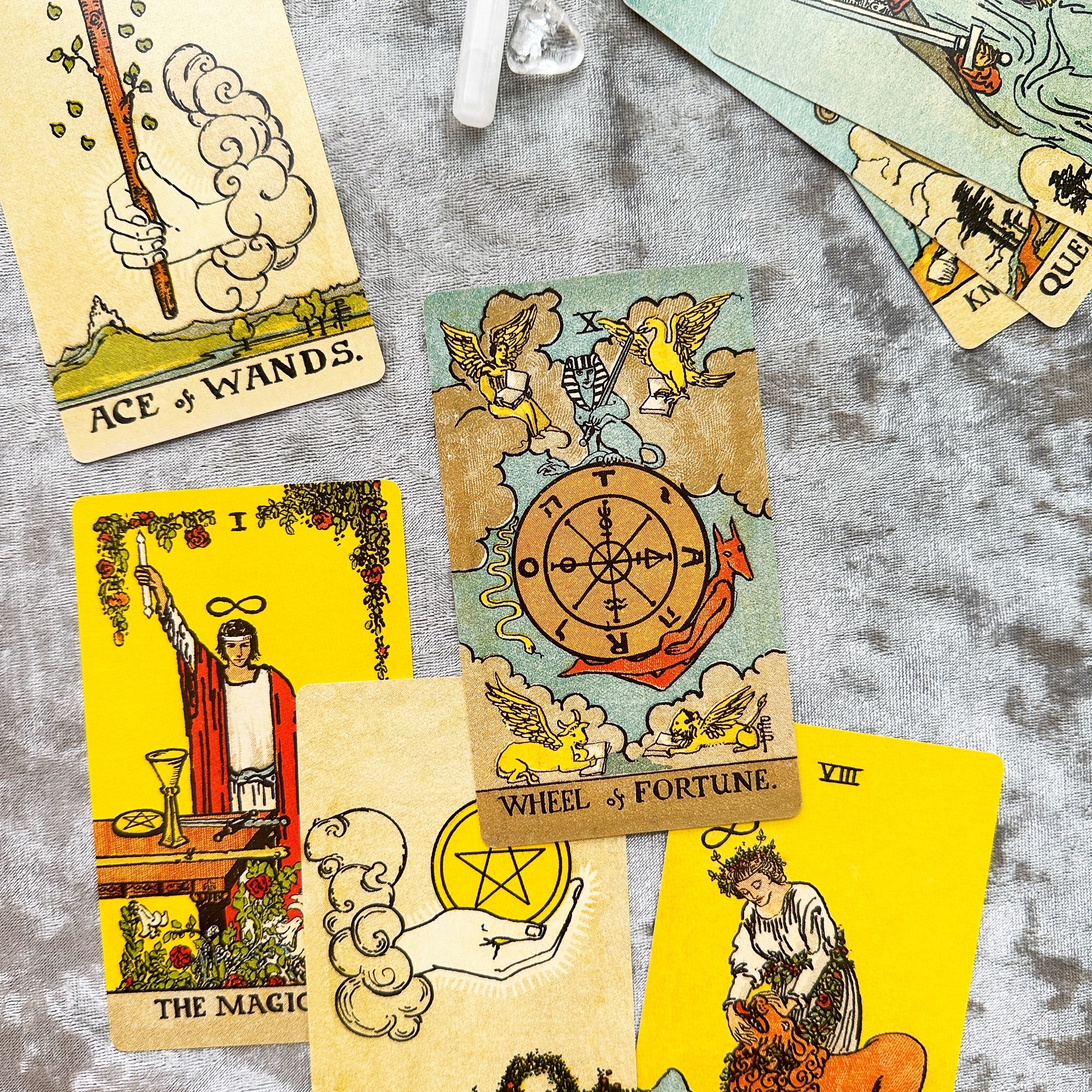 Imported Genuine Centennial Borderless Entry Level Taluo Waite Tarot Deck_voghion.com