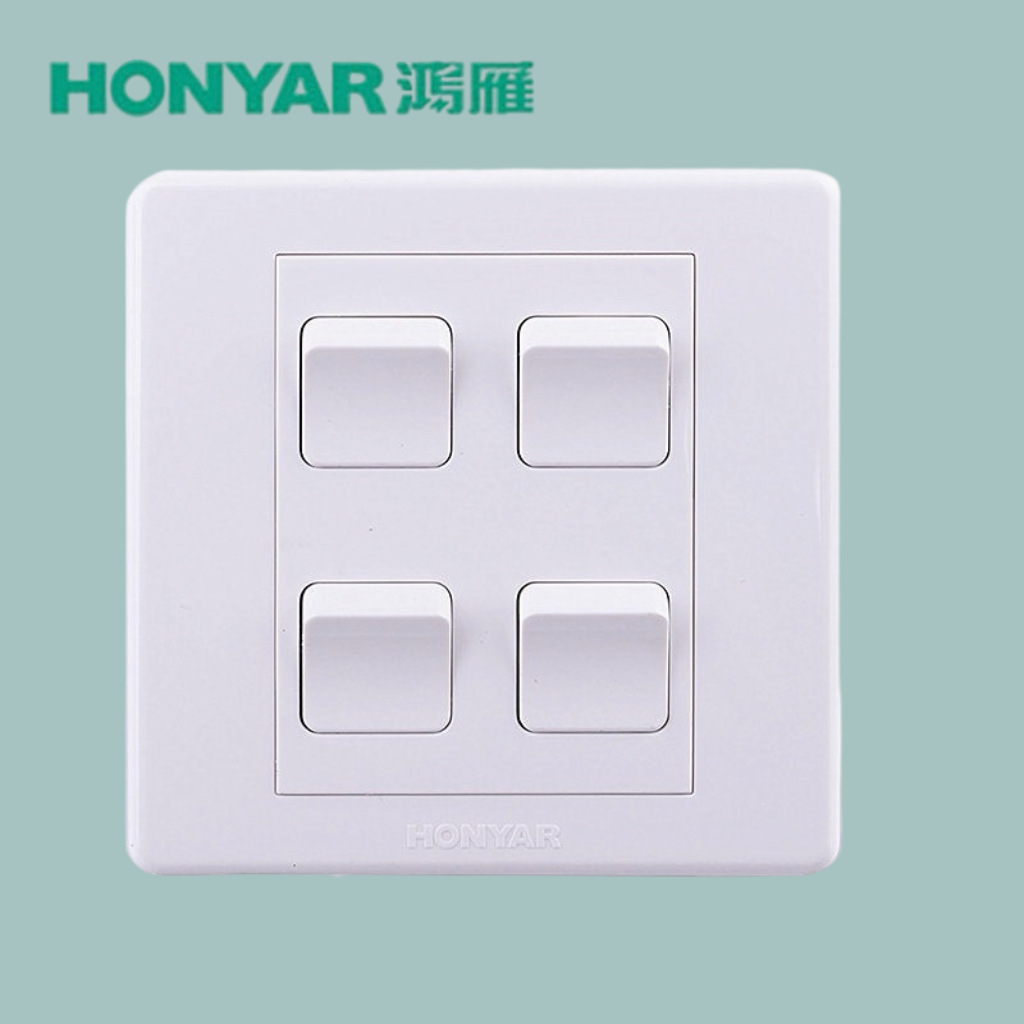 Conector de conmutación de aluminio de aluminio MEE X3 serie 86 tipo cinco agujeros dos o tres conector panel de conector escondido