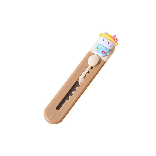 Cartoon Mini Utility Knife Student Handbook Paper Knife Stationery Handmade Knife Opening Express Knife Wallpaper Knife Approval