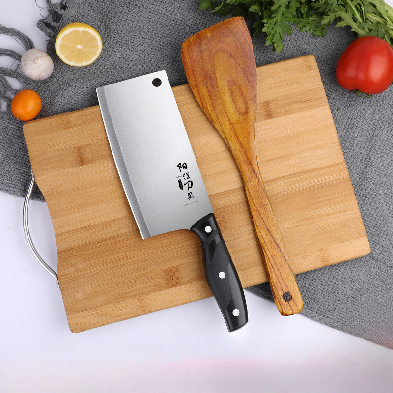 conjunto completo de cuchillos de cocina domésticos, cuchillos de cocina, utensilios de cocina, platos de cocina, cocina de arroz, cocina de cocina, conjunto de cuchillos de cocina