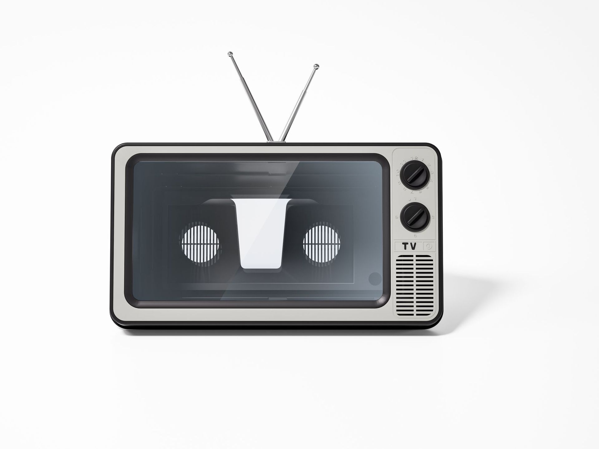 Soporte para teléfono móvil de escritorio con luz azul, amplificador de pantalla de teléfono móvil retro creativo para TV, soporte para drama de TV para estudiantes