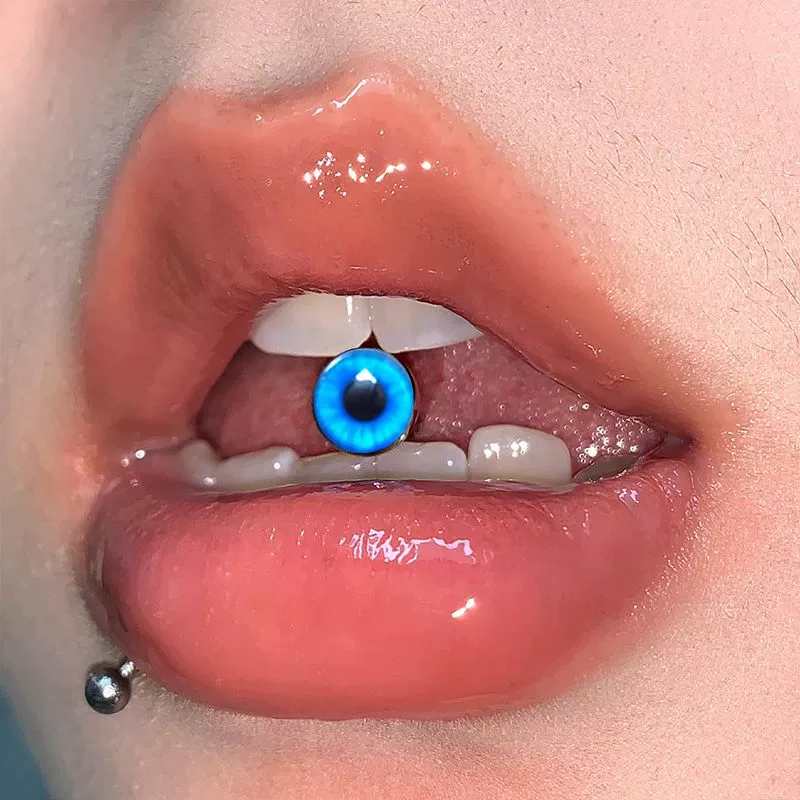 Тейп piercing язык из нержавеющей стали, европейский стиль