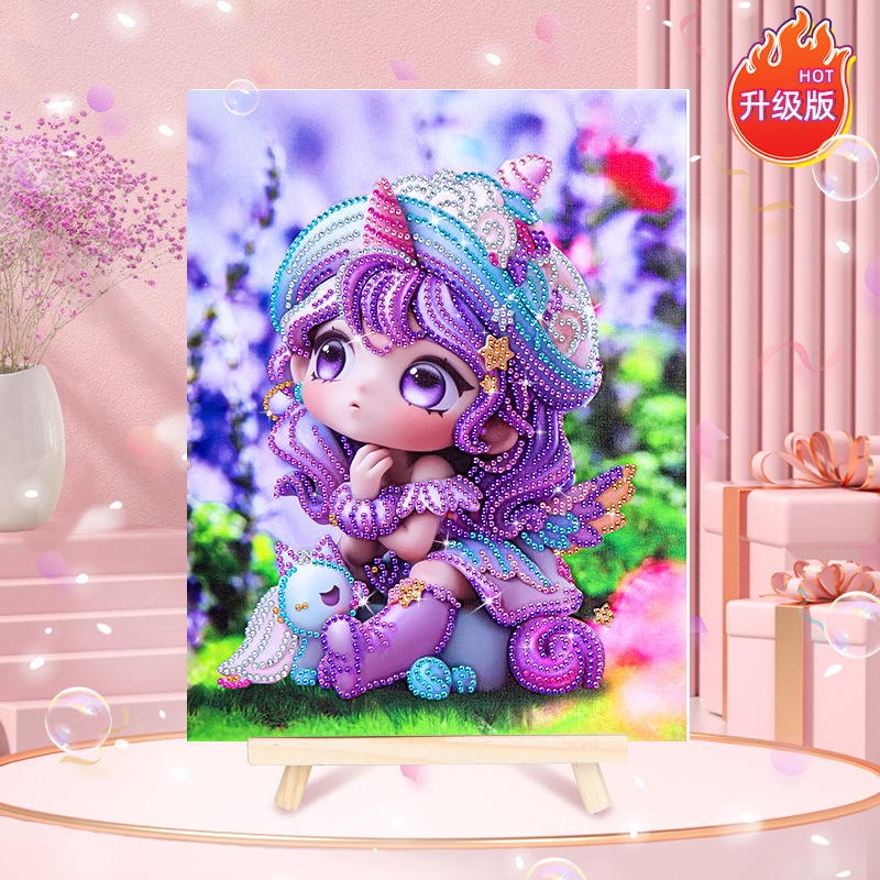 C3DZS008 (캔버스 + 백 프레임 + 도구 재료 패키지 포함)