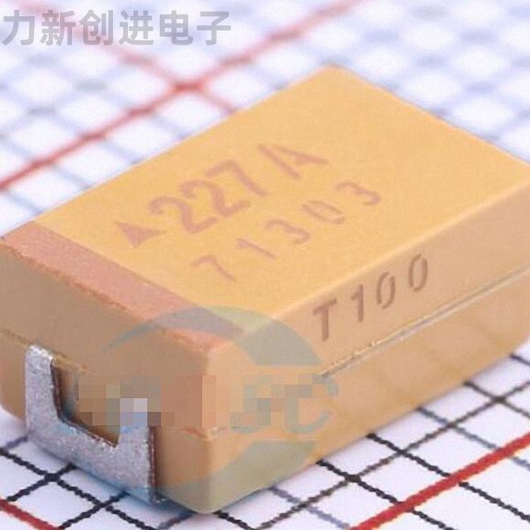TPSD227M010R0100描述220uF(227) ±20% 10V 钽电容