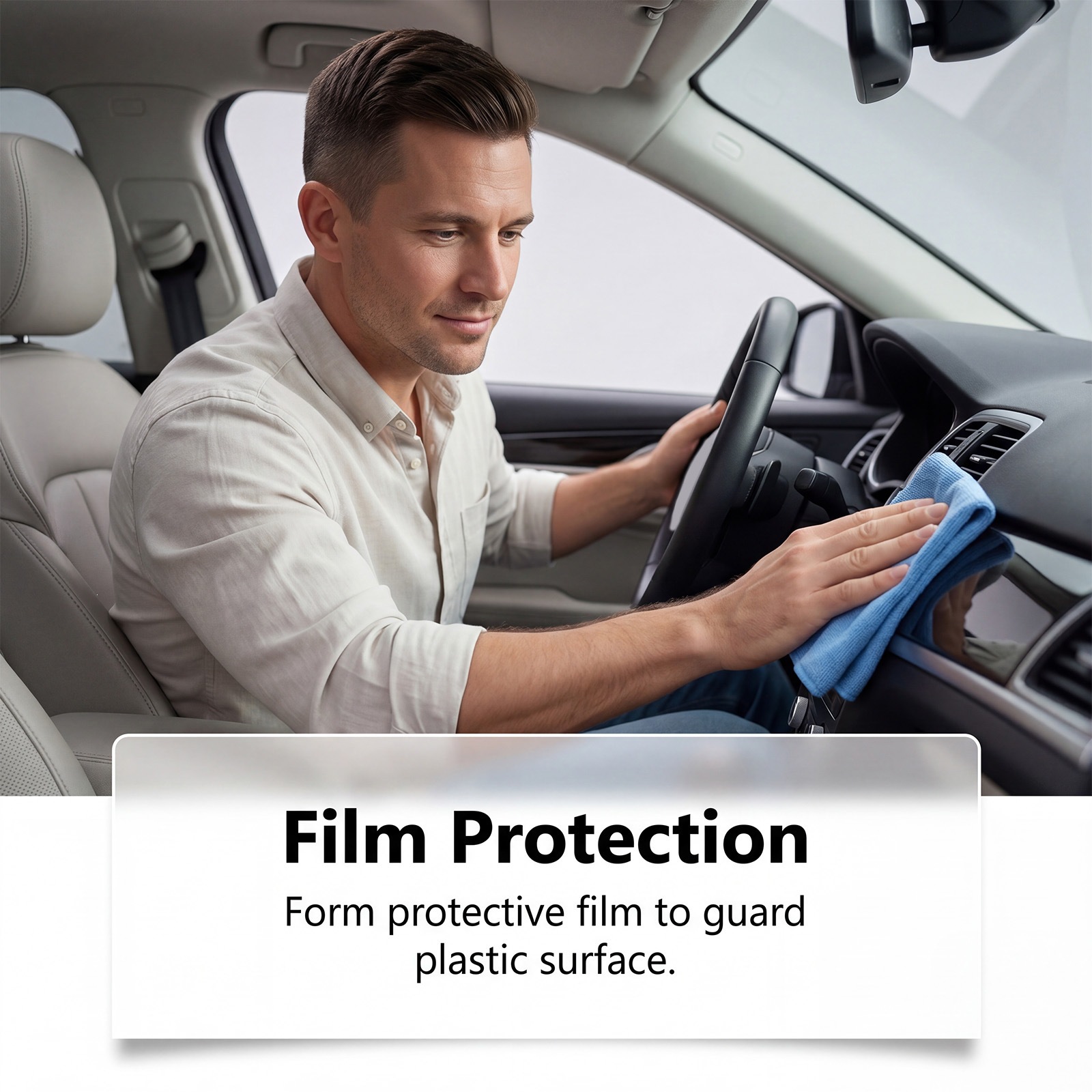 Homonth Car Plastic Renovation Agent Car Interior Plastic Cleaning Film Formation Renovation and Shine Daily Maintenance