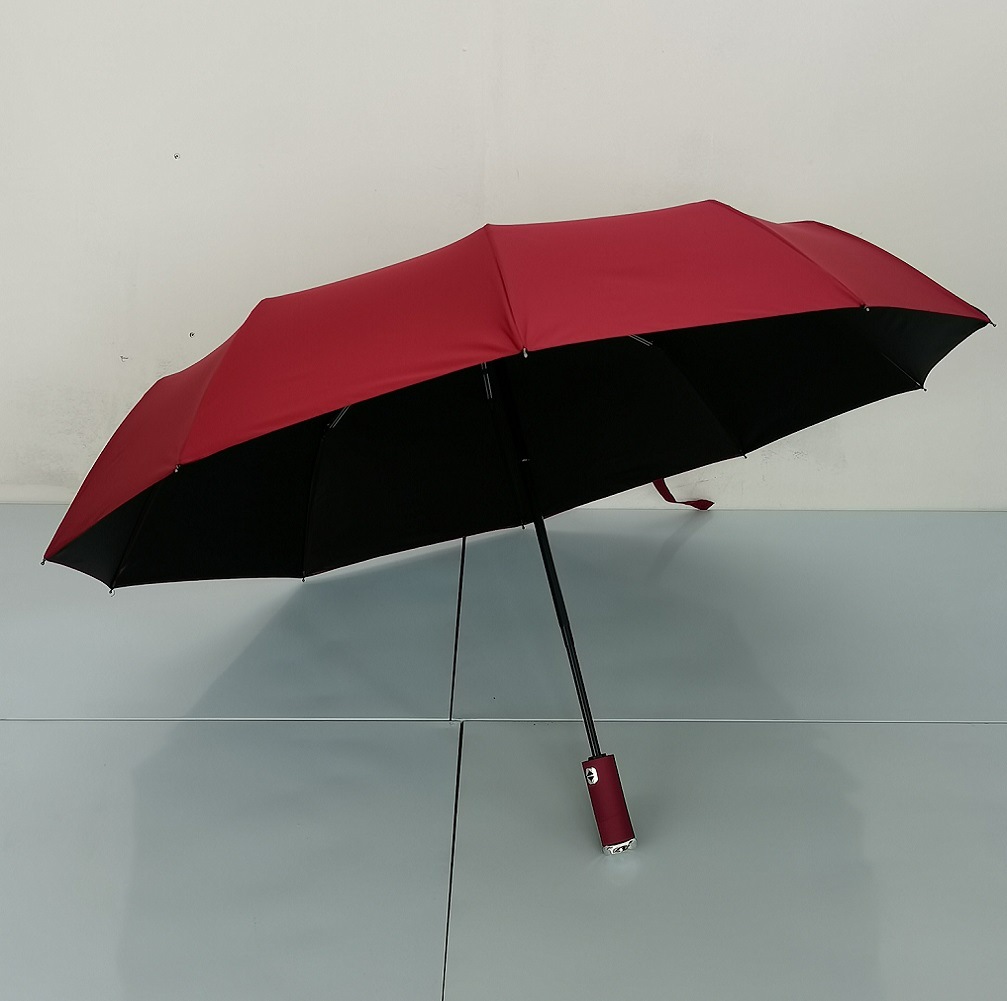 빛, 차양, 태양 보호, 비가 오나 눈이 오나 맞춤 인쇄된 로그 우산이 포함된 10본 완전 자동 도매 대형 LED 손전등