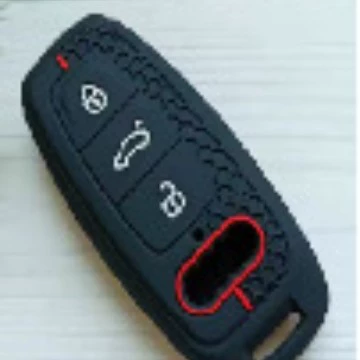 wear-resistant soft silicone, full-cover anti-drop | Car key bag