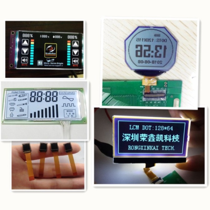 段码液晶屏   LCD单色显示屏   12864 COG 点阵屏
