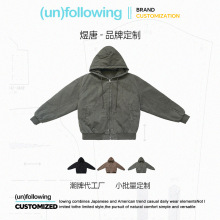 煜唐定制I Cleanfit加绒加厚拉链休闲夹克棉服男多种款式设计选择