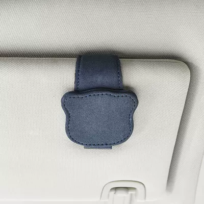 Storage Clip Car Sunglasses Clip – Car Glasses Clip/Bill Clip - blue