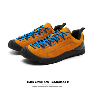 Outdoor Camping Low-Top Sports and Casual Shoes for Men and Women, Travel Lightweight Hiking Shoes, Waterproof and Non-Slip Hiking Shoes