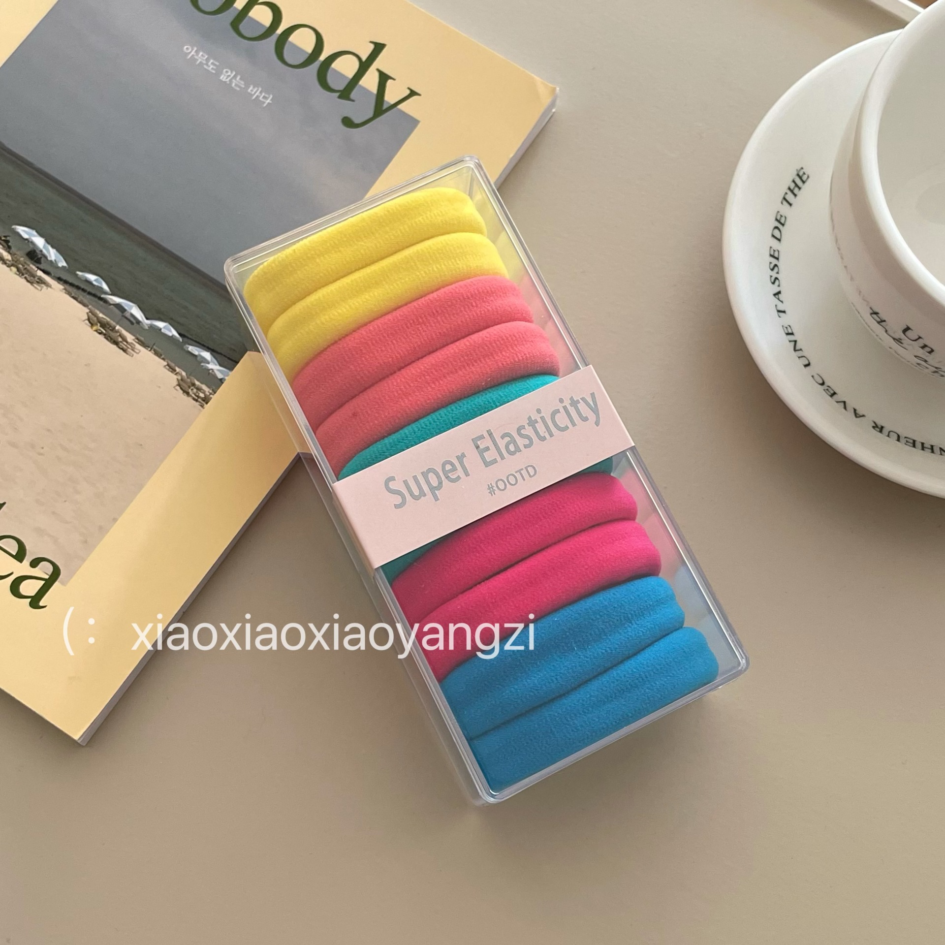 Audaz pelo cuerda pelo anillo pelo adornos sin costuras maotail cabeza cuerda simple no duele alta banda de goma de color elástico