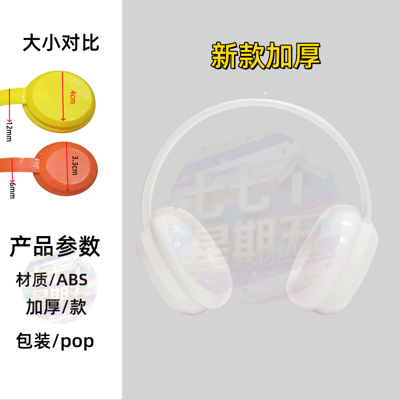 Labubu17CM拉布布Wakuku10厘米娃Dimoo换装耳机防护护目防尘眼镜|undefined